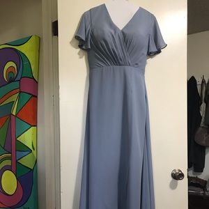 JJ’s House Bridesmaid Dress - Dusty Blue